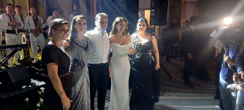 Cristina Spătar s-a căsătorit religios cu Vicențiu Mocanu