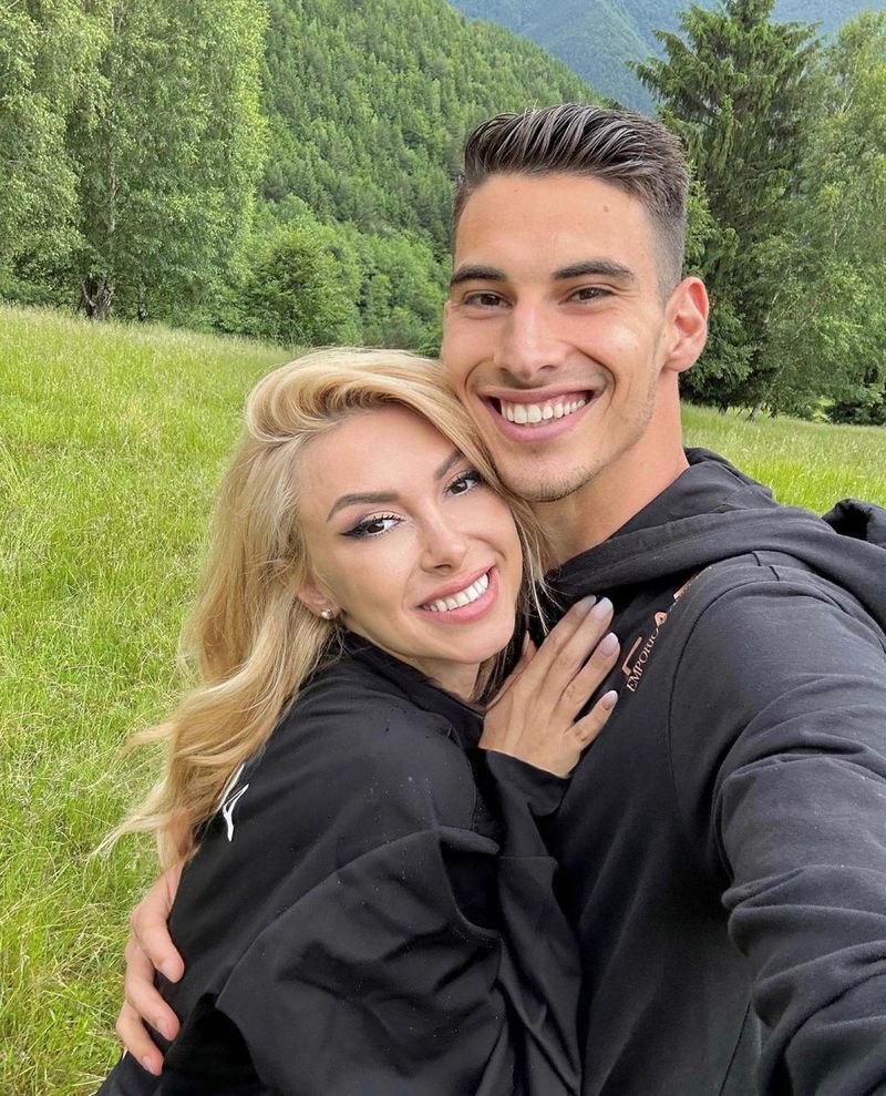 Andree Bălan și  Victor Cornea