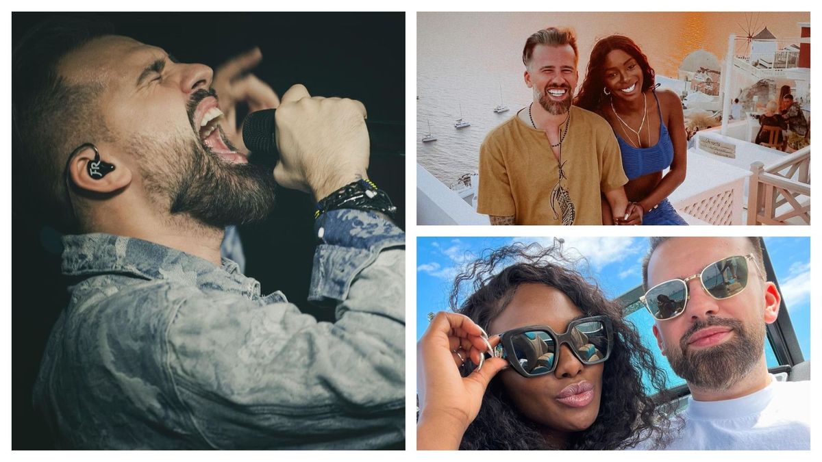 Florin Ristei și Naomi Hedman