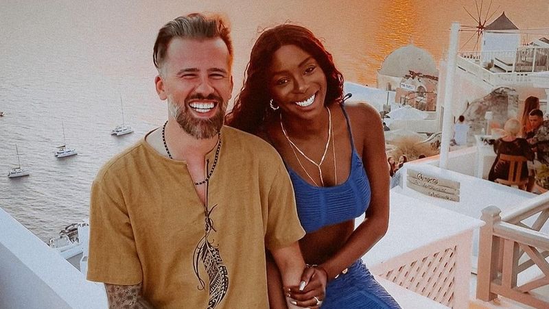 Florin Ristei și Naomi Hedman