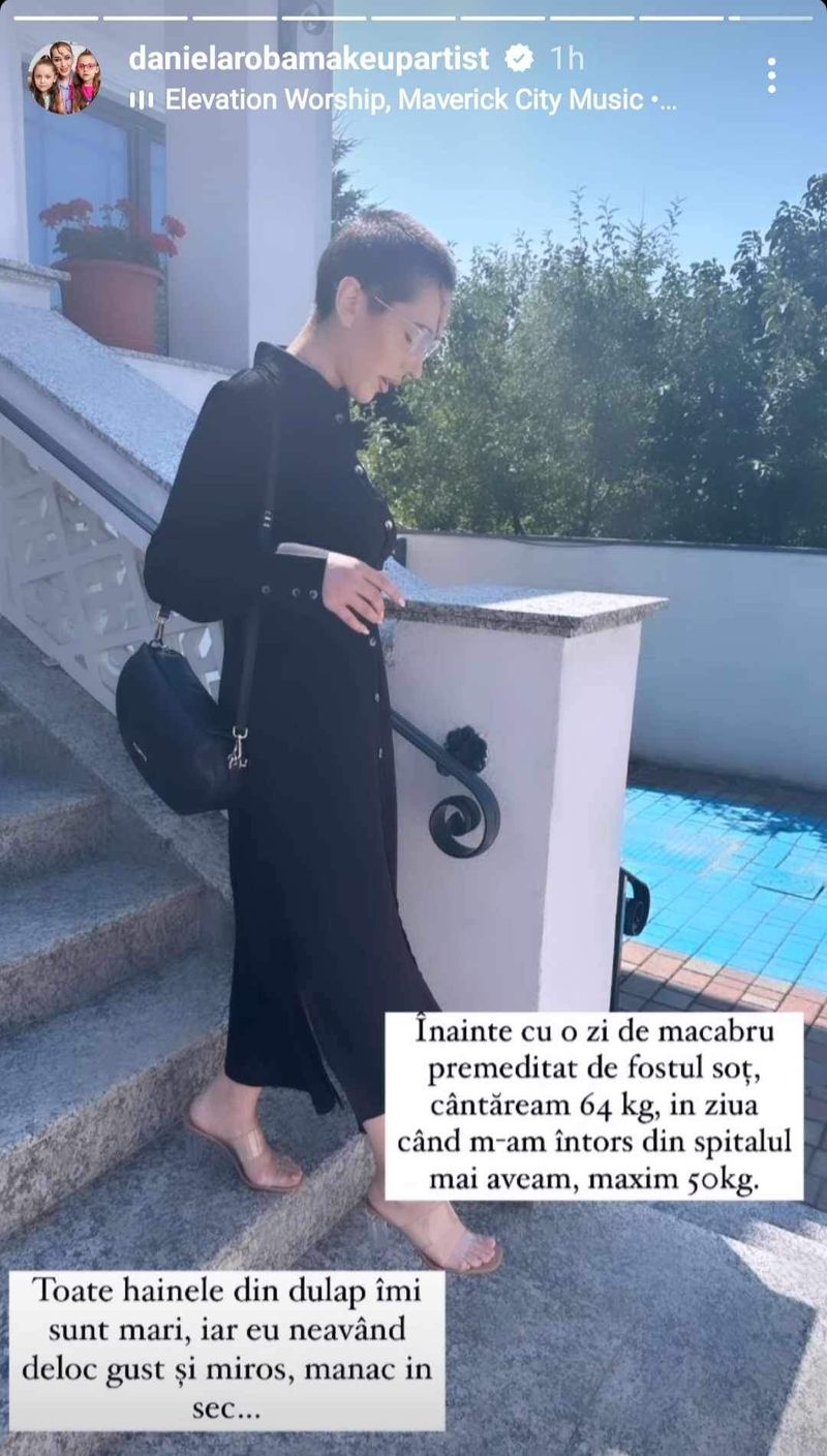 Câte kilograme a slăbit Dana Roba