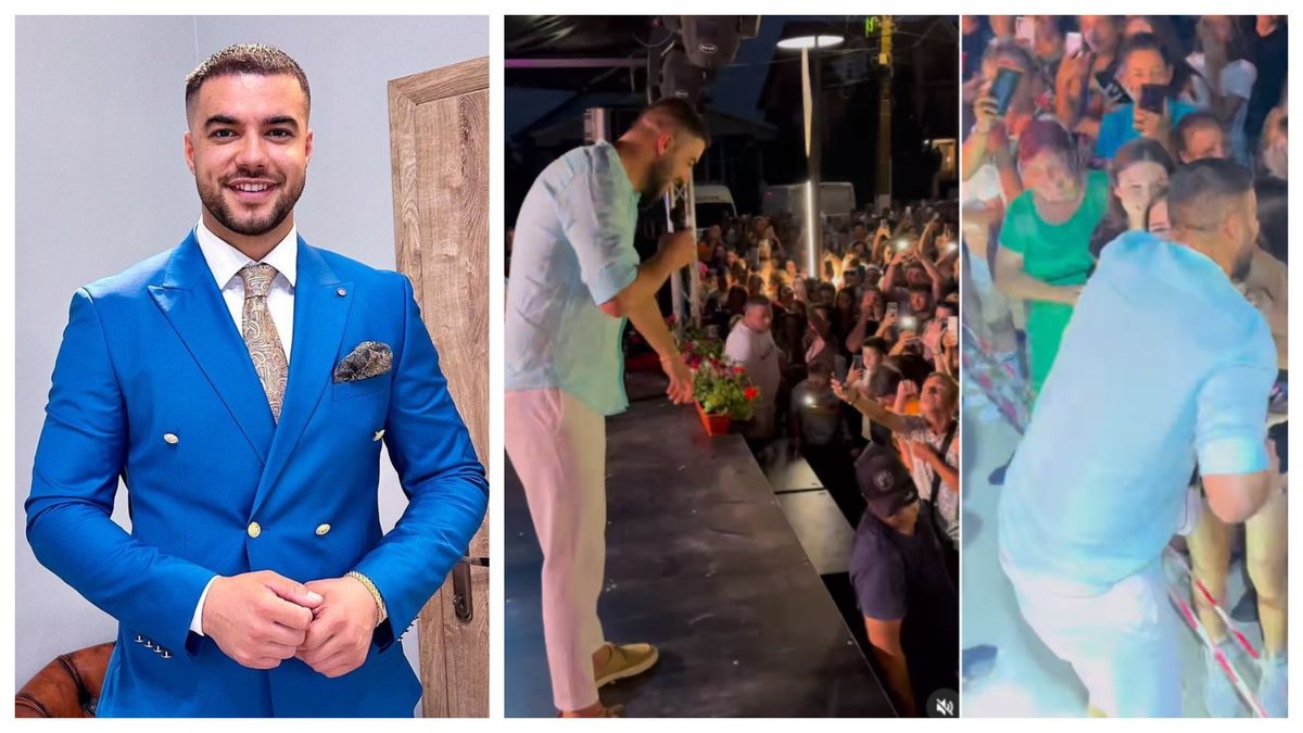 O fană a izbucnit în lacrimi la concertul susținut de Culiță Sterp