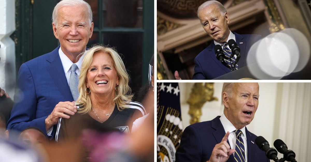 Jill si Joe Biden caine agresiv