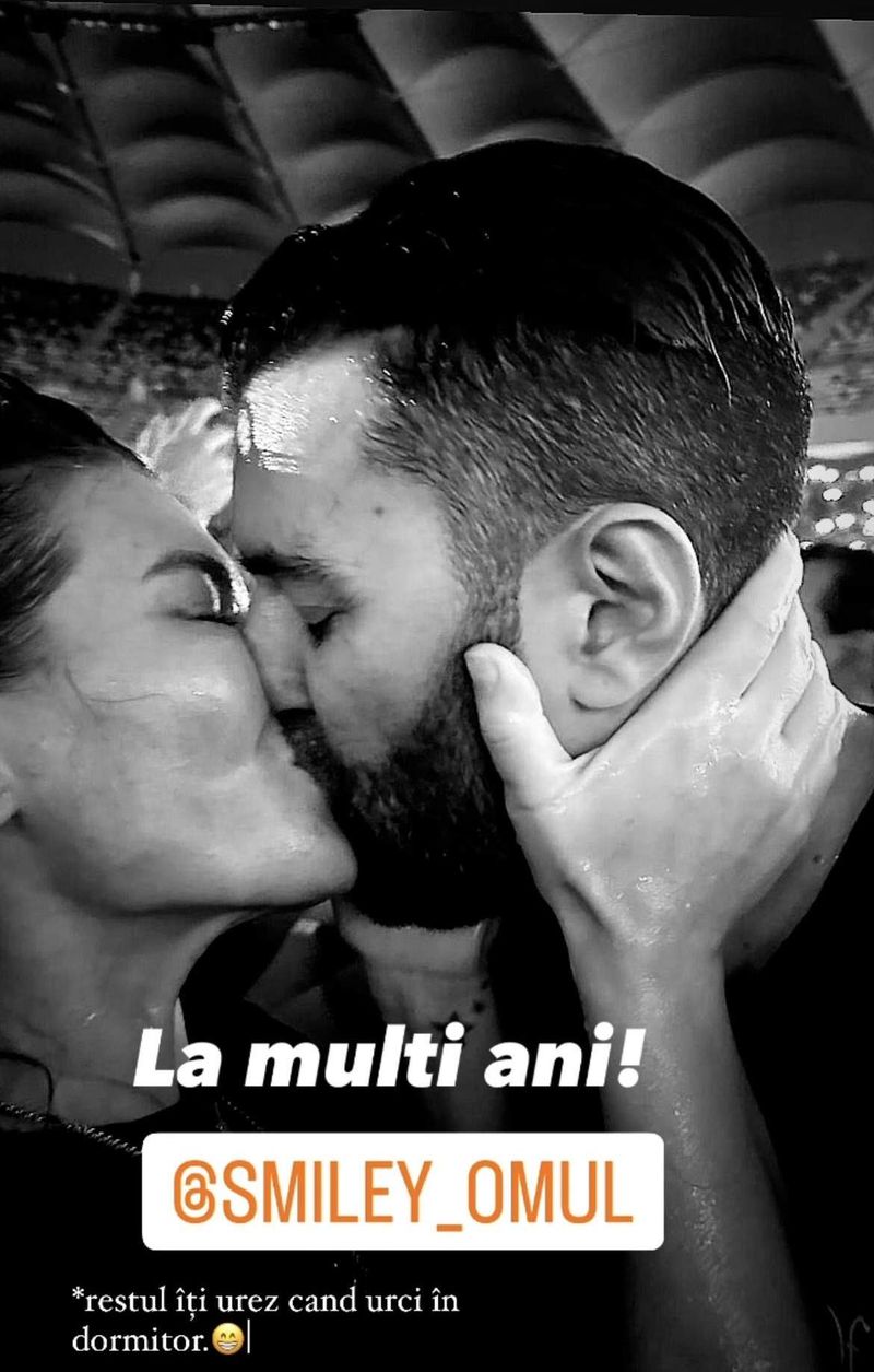 Gina Pistol i-a transmis artistului un mesaj extrem de romantic