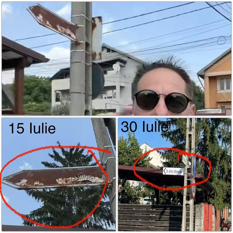 Postarea Dan Negru despre Johhny Weissmuller