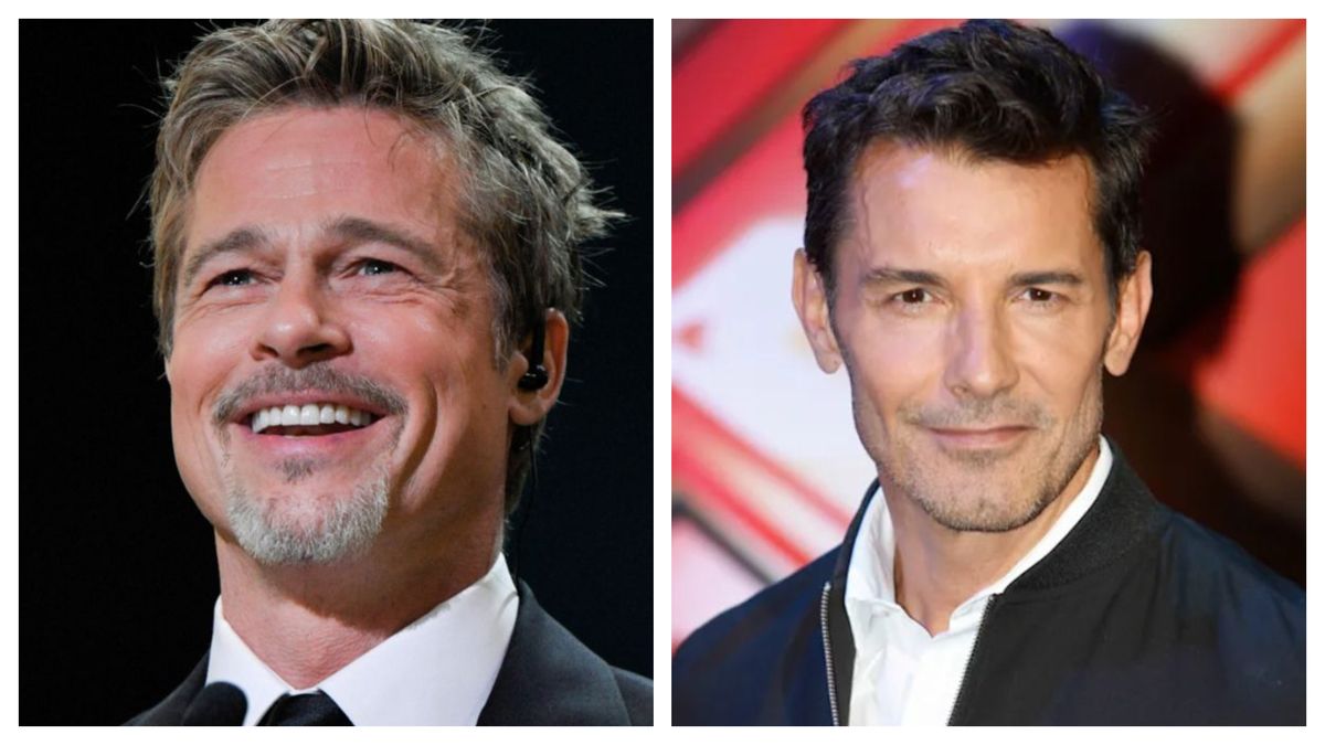 Brad Pitt și Jesús Vásquez 