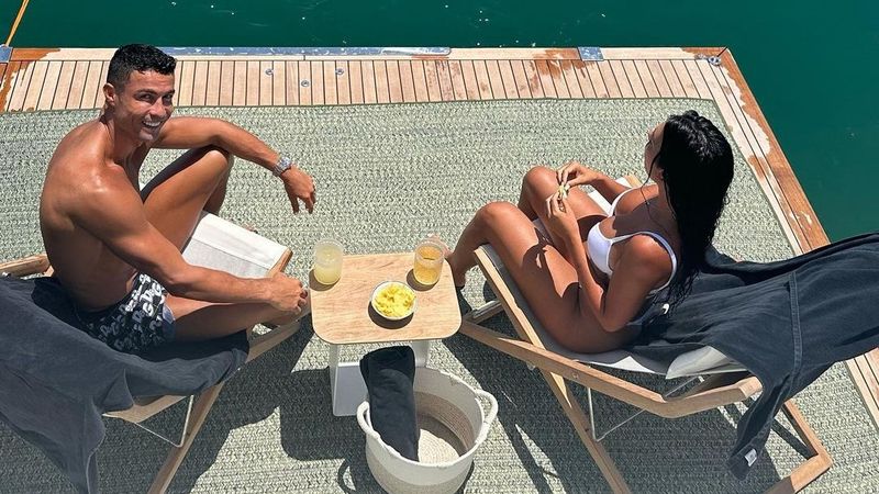Georgina Rodriguez, imagini incendiare din vacanță. Filmarea care i-a &icirc;nfuriat la culme pe fanii lui Ronaldo