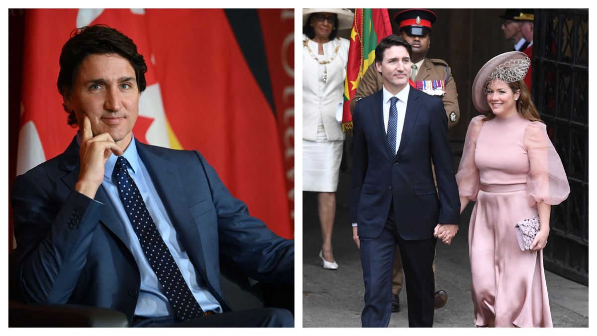 Justin Trudeau, și soția sa, Sophie 