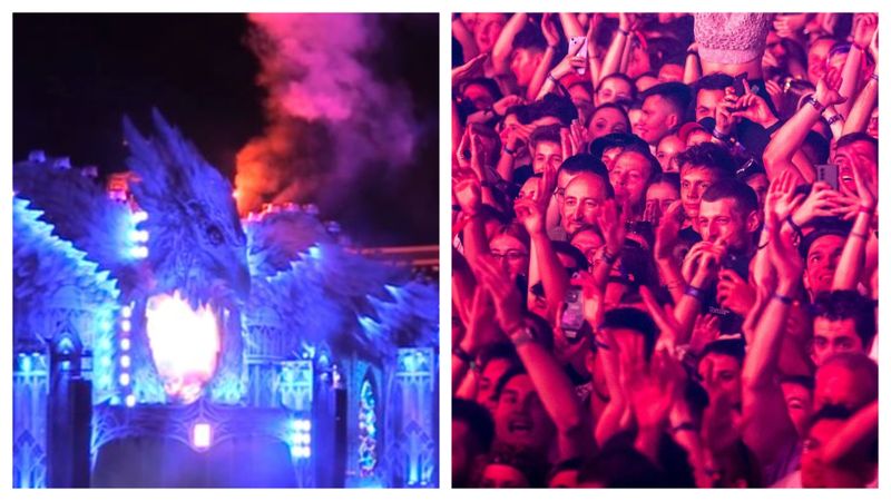 Incendiu la festivalul Untold, &icirc;nainte de concertul Imagine Dragons! Scena a luat foc de la artificii