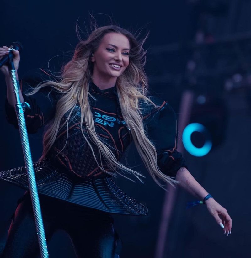 Delia Matache, criticată pentru outfit-ul pe care l-a purtat la Untold.