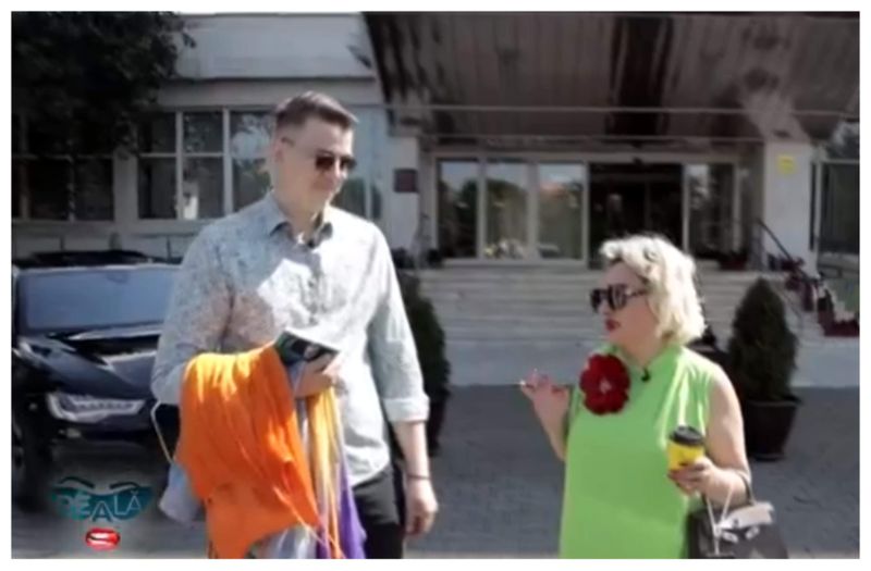 Ana Morodan, deranjată de atitudinea șoferului ei. 