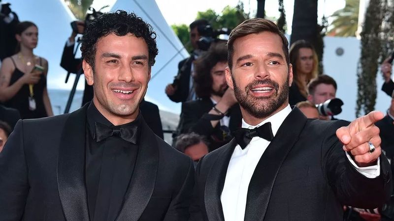Ricky Martin și Jwan Yosef 