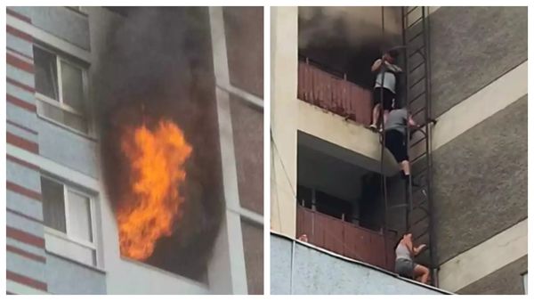 Momente de panică la un hotel din Băile Felix. Pompierii din Bihor au intervenit pentru stingerea unui incendiu violent
