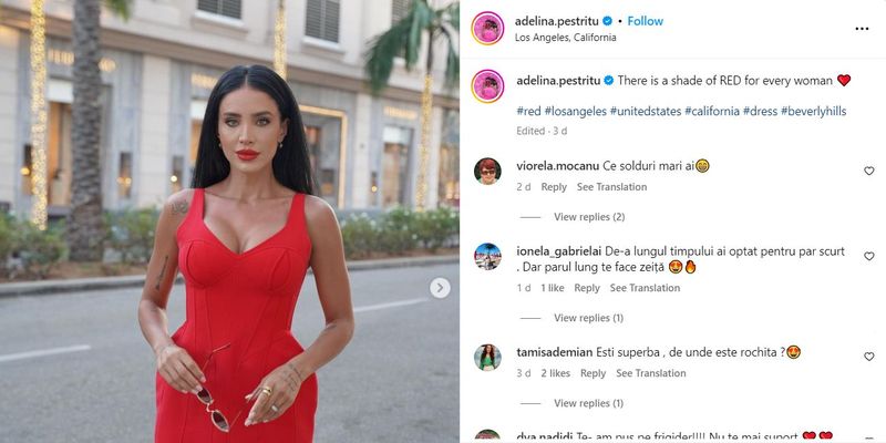 Adelina Pestritu si-ar fi facut interventie la nivelul fetei