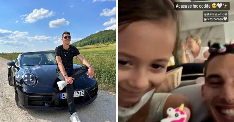 Victor Cornea, pe placul fetitelor Andreei Balan