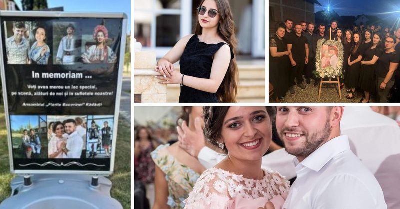 Inmormantare tineri artisti Ansamblul Florile Bucovinei