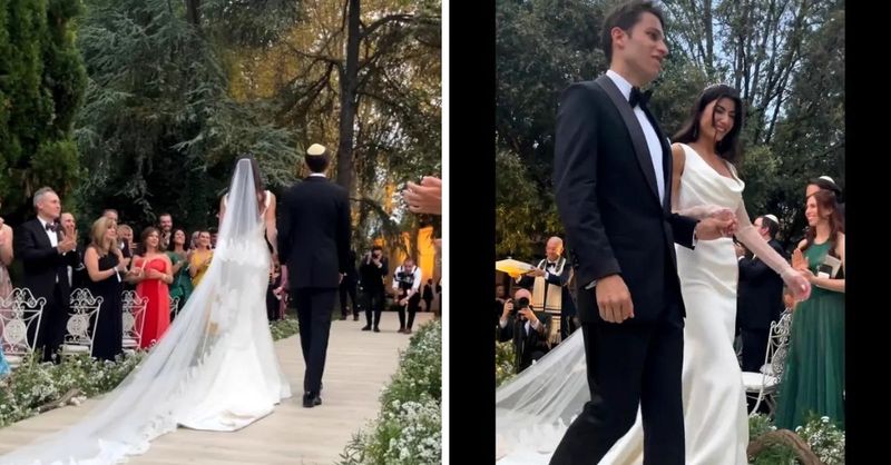 Ana Geoana in rochie de mireasa