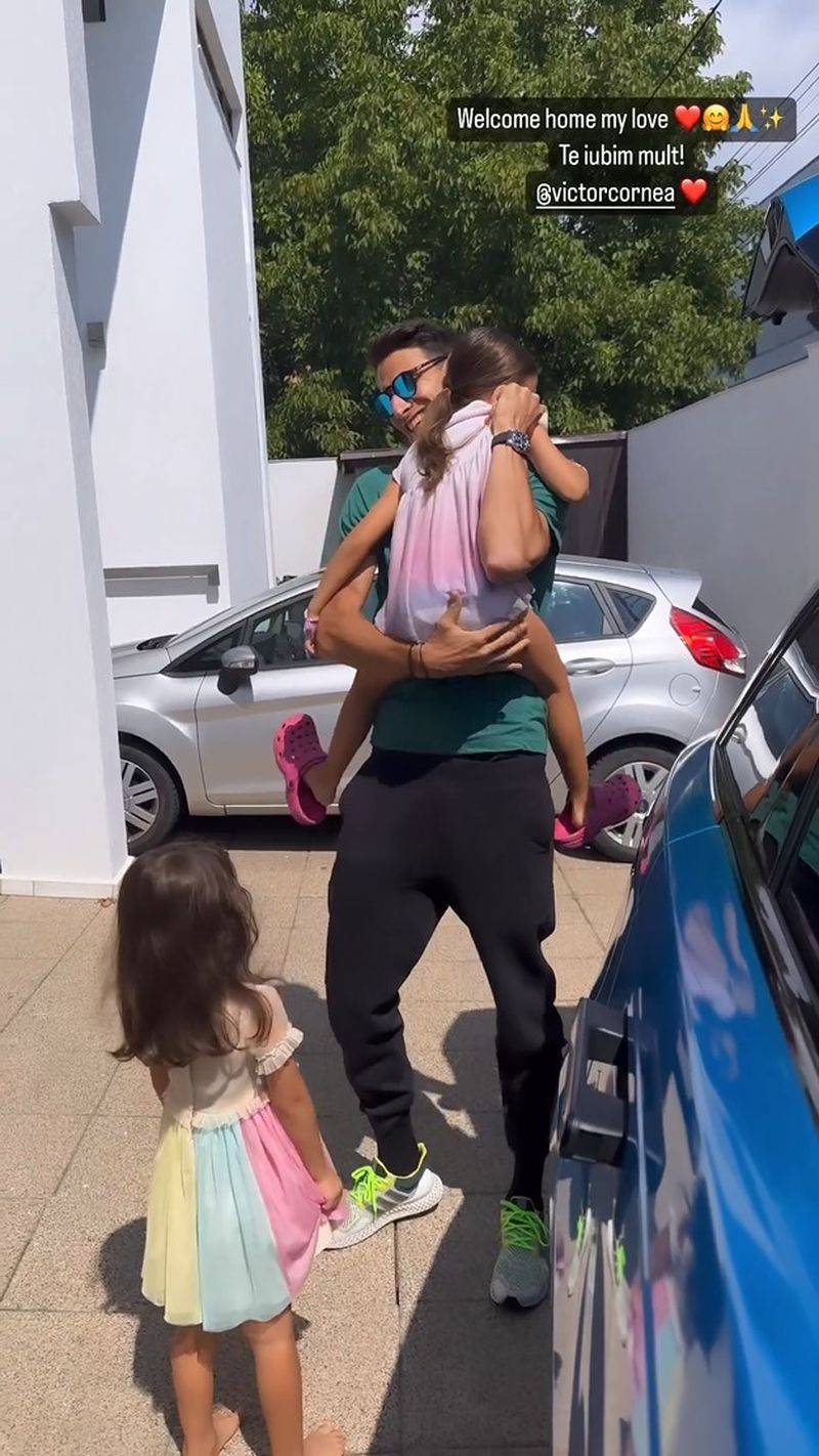 Victor Cornea gest emotionant fata de Clara si Ella