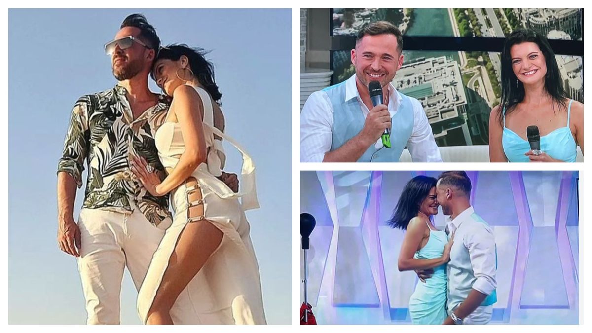 Dinu Maxer și Magdalena Chihaia, prima apariție într-un platou TV