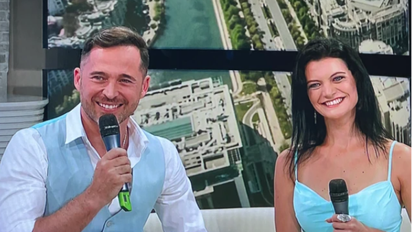 Dinu Maxer și Magdalena Chihaia, prima apariție într-un platou TV. Cum s-au cunoscut: "A fost un șoc pentru mine să cunosc o femeie care este oglinda mea"