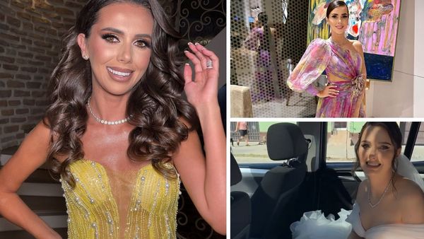 Imagini spectaculoase de la nunta surorii Georgianei Lobonț! Cântăreața a întrecut-o pe mireasa cu ținut aleasă