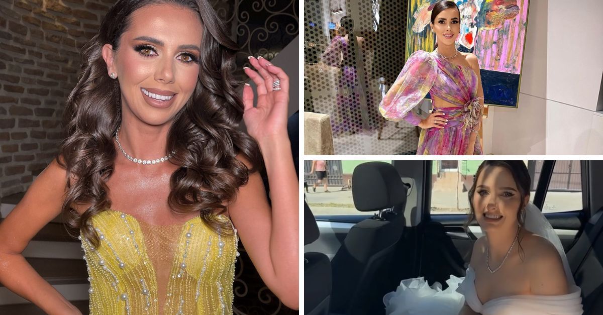 Georgiana Lobont, imagini in premiera de la nunta surorii sale