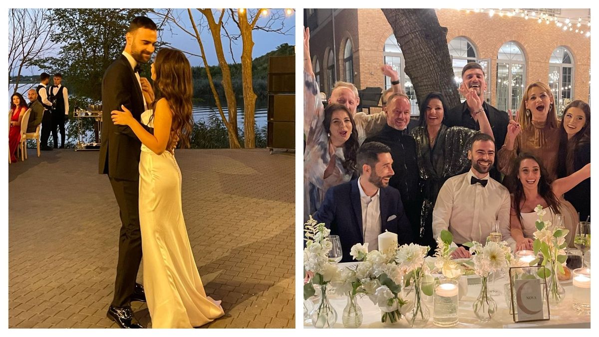 Actorul Denis Hanganu și iubita lui, Raluca, s-au căsătorit