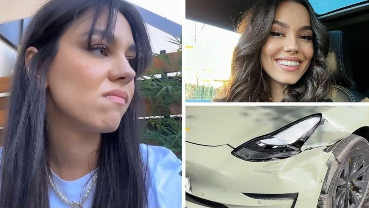 Mira, implicată într-un accident rutier.