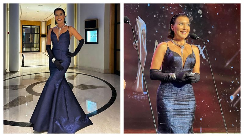 Șevval Sam, actrița din serialul turcesc "Prețul Fericirii&rdquo;, a primit trofeul Murex D&rsquo;or - &bdquo;Outstanding Turkish Actress for the year&bdquo;