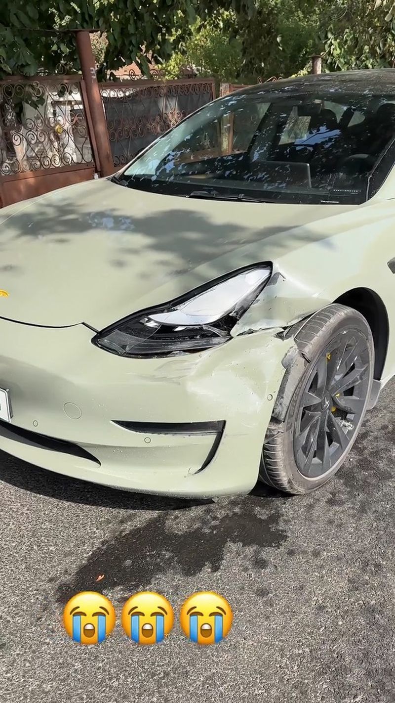 Mira, implicată într-un accident rutier