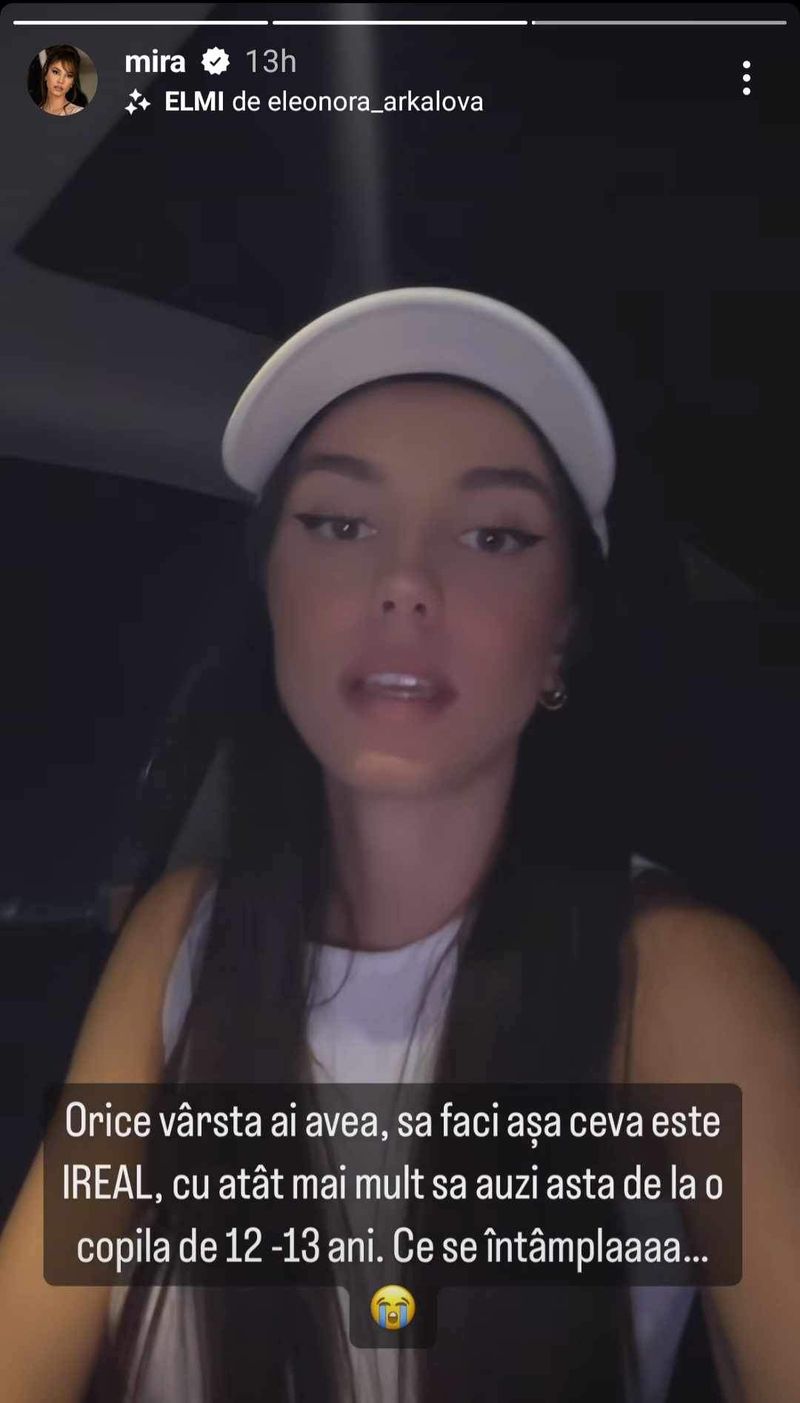 Mira a asistat la un moment jenant pe o stradă din București: