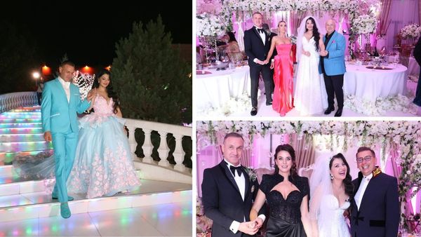 Cate rochii de mireasă a purtat Medana, soția lui Alina Oprea, la "nunta anului" și care este adevărata poveste din spatele lor