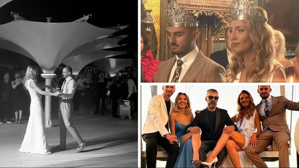 Ana Odagiu și Conrad Mericoffer s-au căsătorit religios într-un cadru de poveste. Imagini spectaculoase de la fericitul eveniment