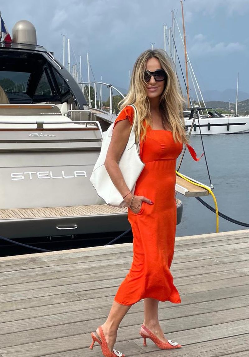 Florentina Opris, vacanta in Corsica