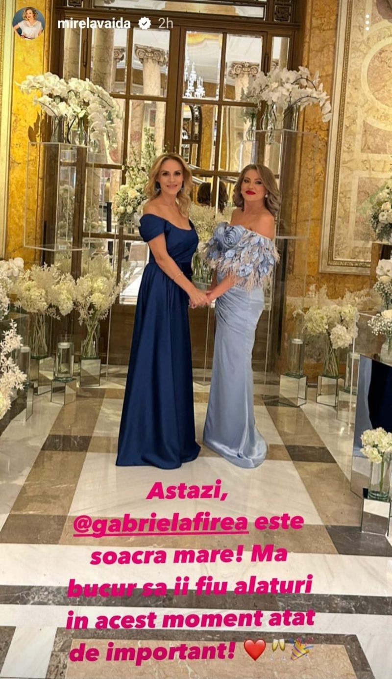 Gabriela Firea este soacră mare