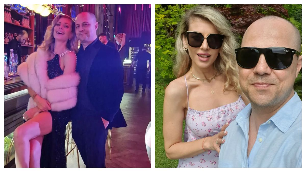 Dan Badea și soția sa