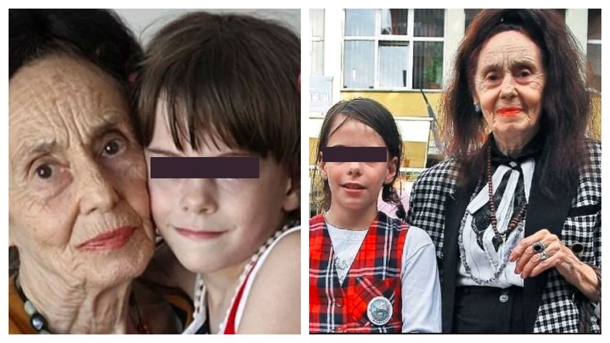 Adriana Iliescu și fiica ei, Eliza 