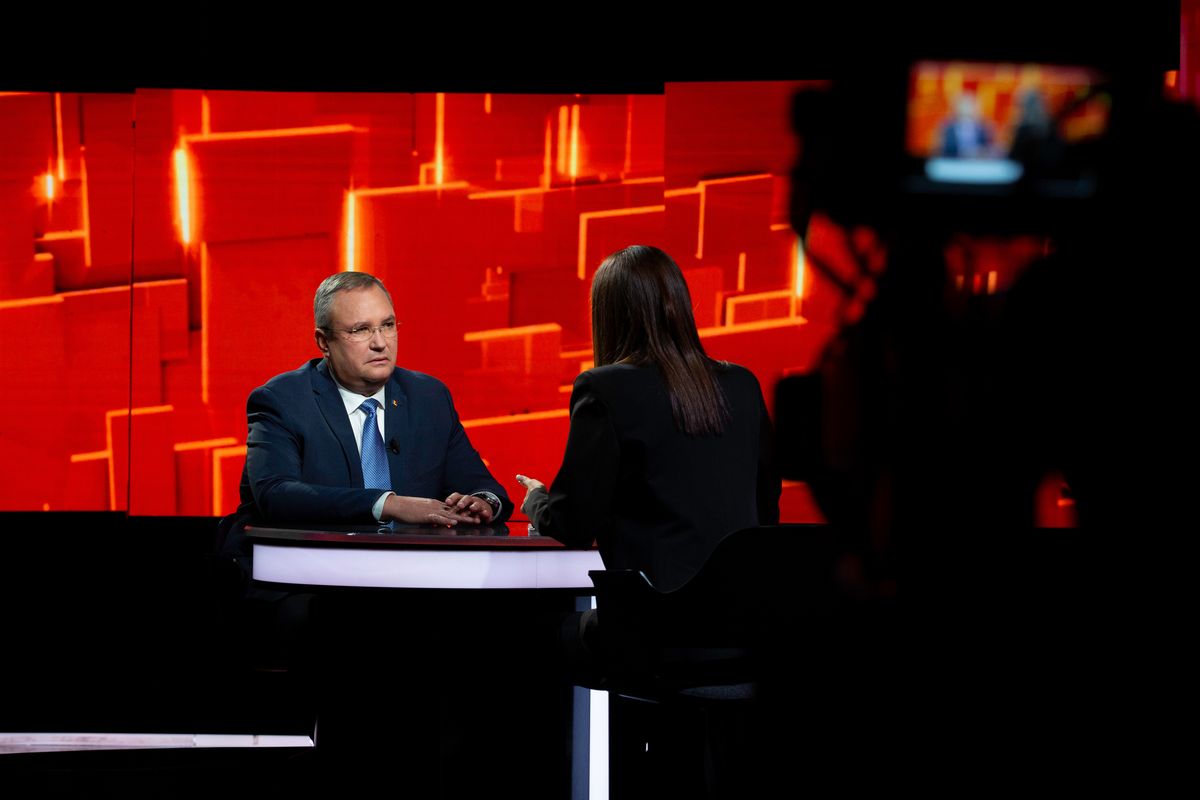 Nicolae Ciucă vine la 40 de întrebări cu Denise Rifai