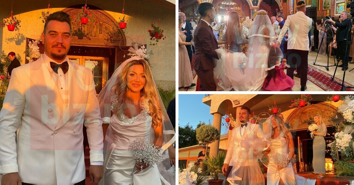 Povestea rochiei de mireasa purtata de Andreea, sotia lui Bursucu