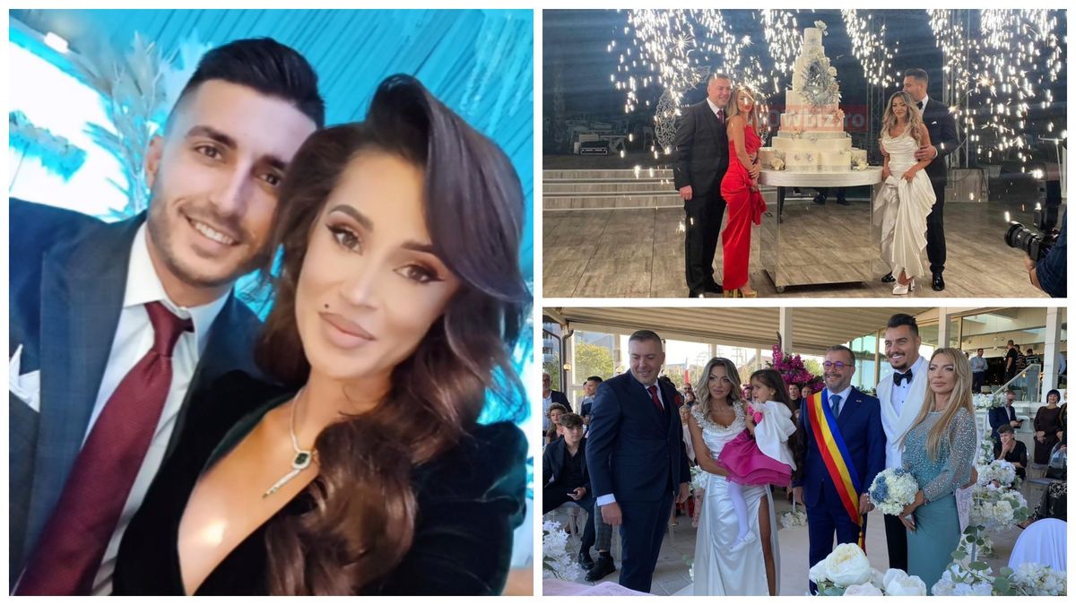 Pleiada de vedete Kanal D la nunta lui Bursucu cu Andreea. Eleganță la superlativ pentru Ana-Maria Barnoschi și logodnicul ei