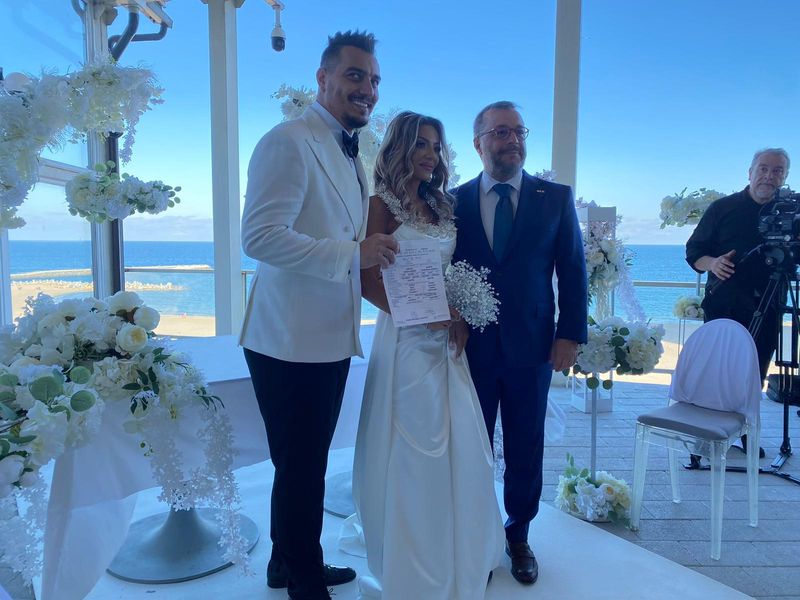 Bursucu, nunta de cinci stele cu Andreea la Mamaia