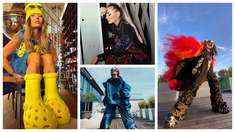 "Mă uit și mă minunez". Delia Matache, trasă la răspundere de bunica ei răposată. Femeia nu era deloc de acord cu outfit-urile nepoatei sale
