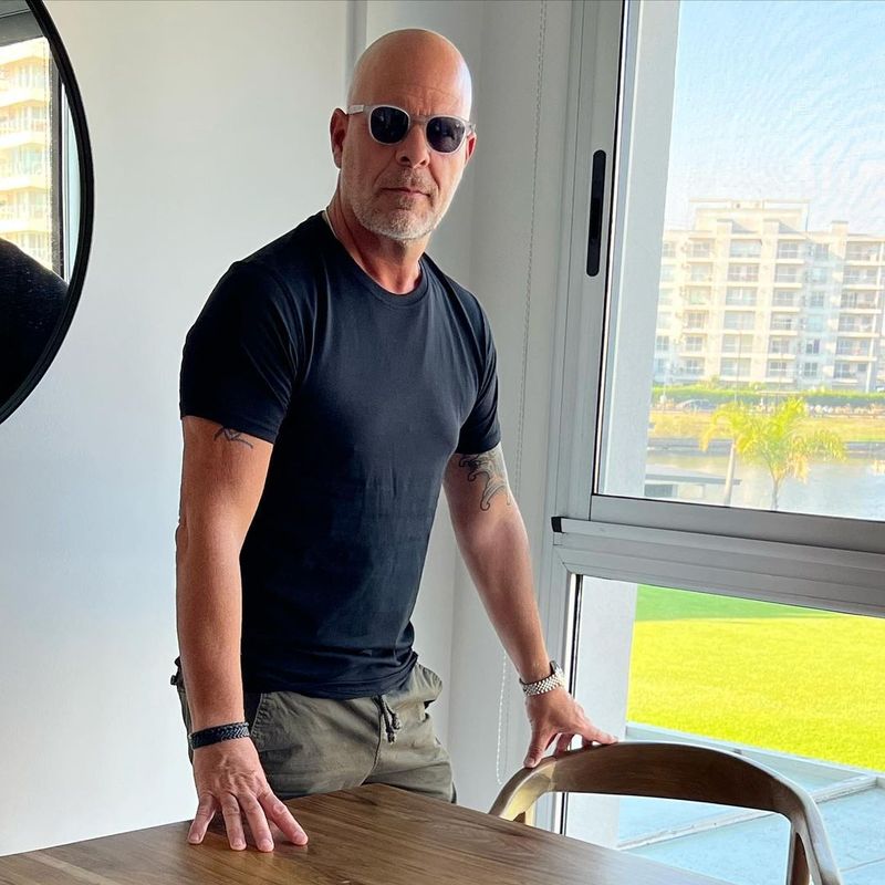 Bruce Willis, fotografie emoționantă alături de mama sa