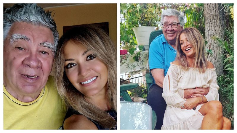 Anca Țurcașiu și tatăl ei