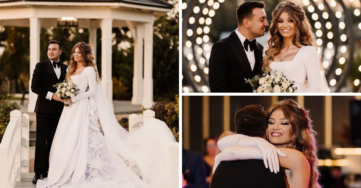 Codruta si Valentin Sanfira au aniversat un an de la cununia religioasa