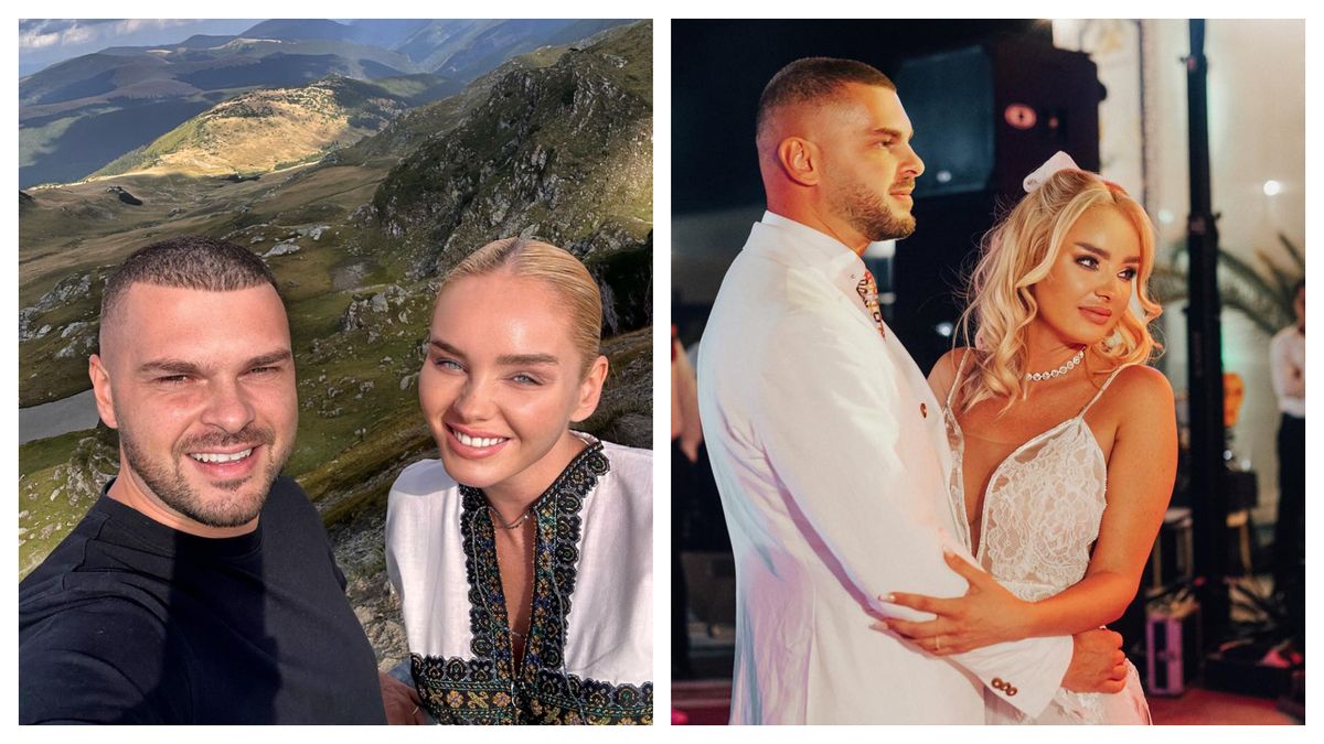 Maria Constantin și soțul ei, Robert Stoica