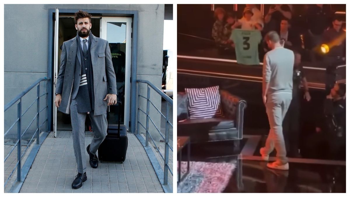 Gerard Pique a căzut de pe o scenă