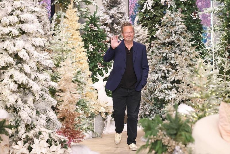 Matthew Perry a avut o vizită plăcută cu tatăl său John cu o săptămână înainte de moartea sa