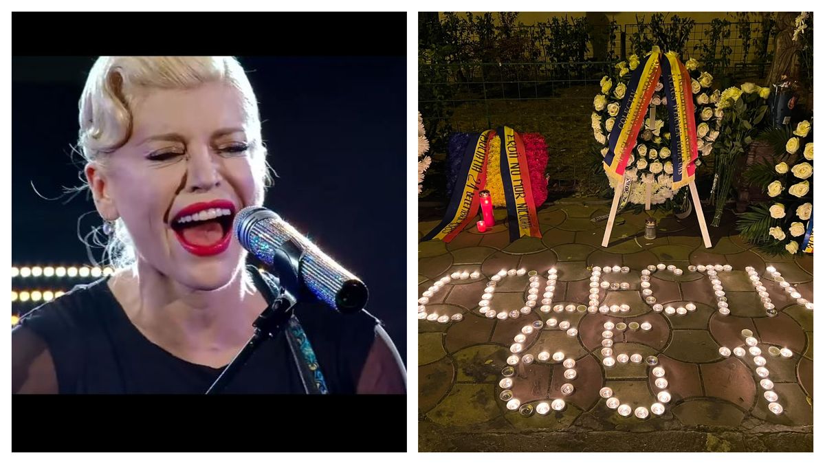 Loredana Groza omagiu pentru victimele de la Colectiv