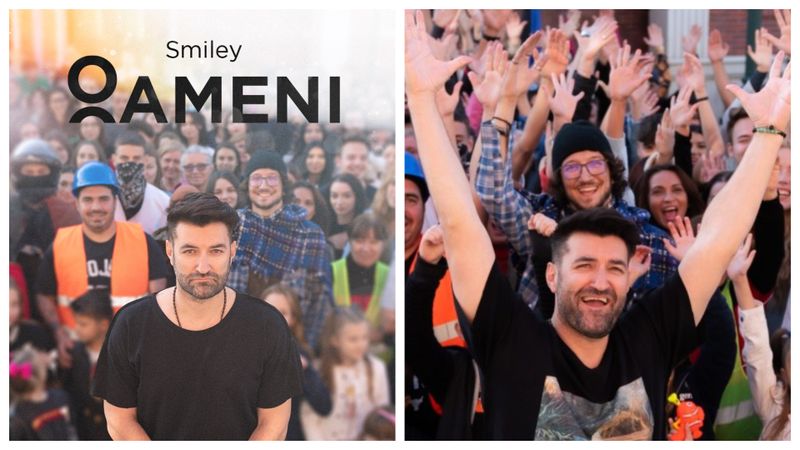 Smiley a lansat &bdquo;Oameni‟, o piesă de suflet cu mesaj puternic pentru omenire: "Este un moment at&acirc;t de potrivit pentru a ne opri din goana zilnică"